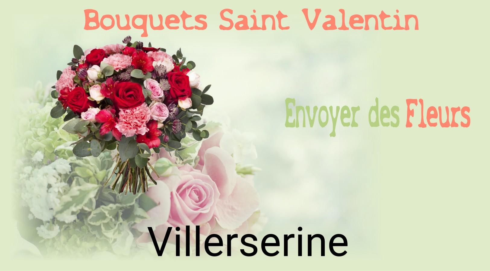 Roses de Saint-Valentin livrées à Villerserine
